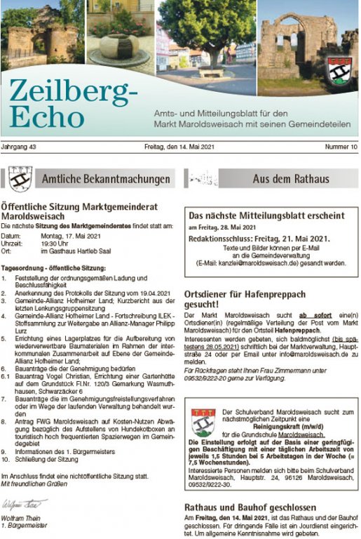 Mitteilungsblatt 2021 / 10