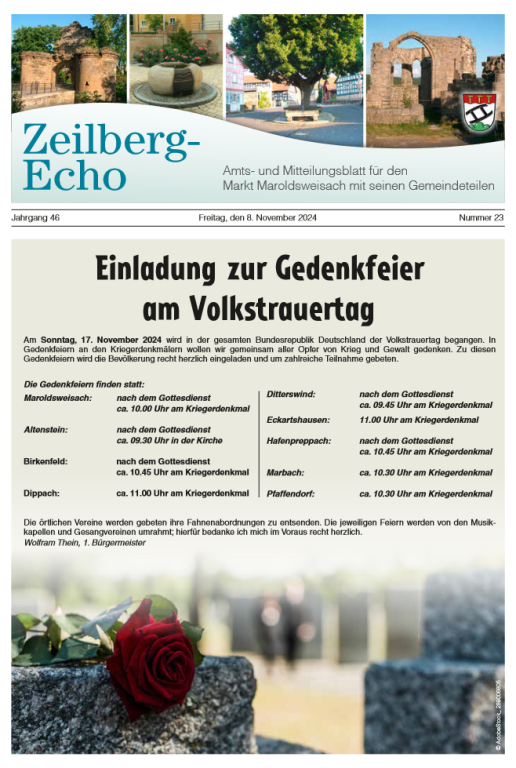 TS Mitteilungsblatt 23/2024