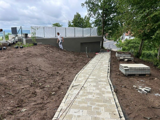 Fußweg Freibad